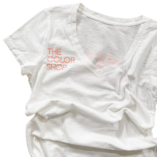 V-Neck "Wet Paint" Tee