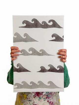 Waves Stencil Kit